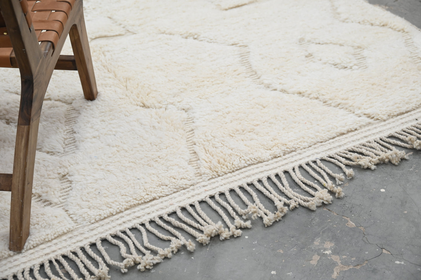 Tapis traditionnel Beni Ouarain 310 X 210 Cm