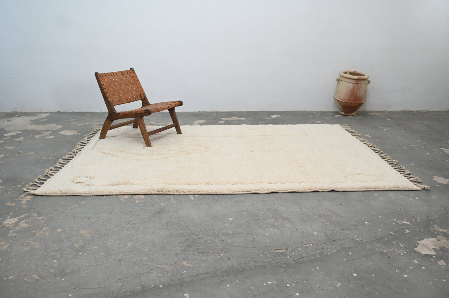 Tapis traditionnel Beni Ouarain 306 X 214 Cm