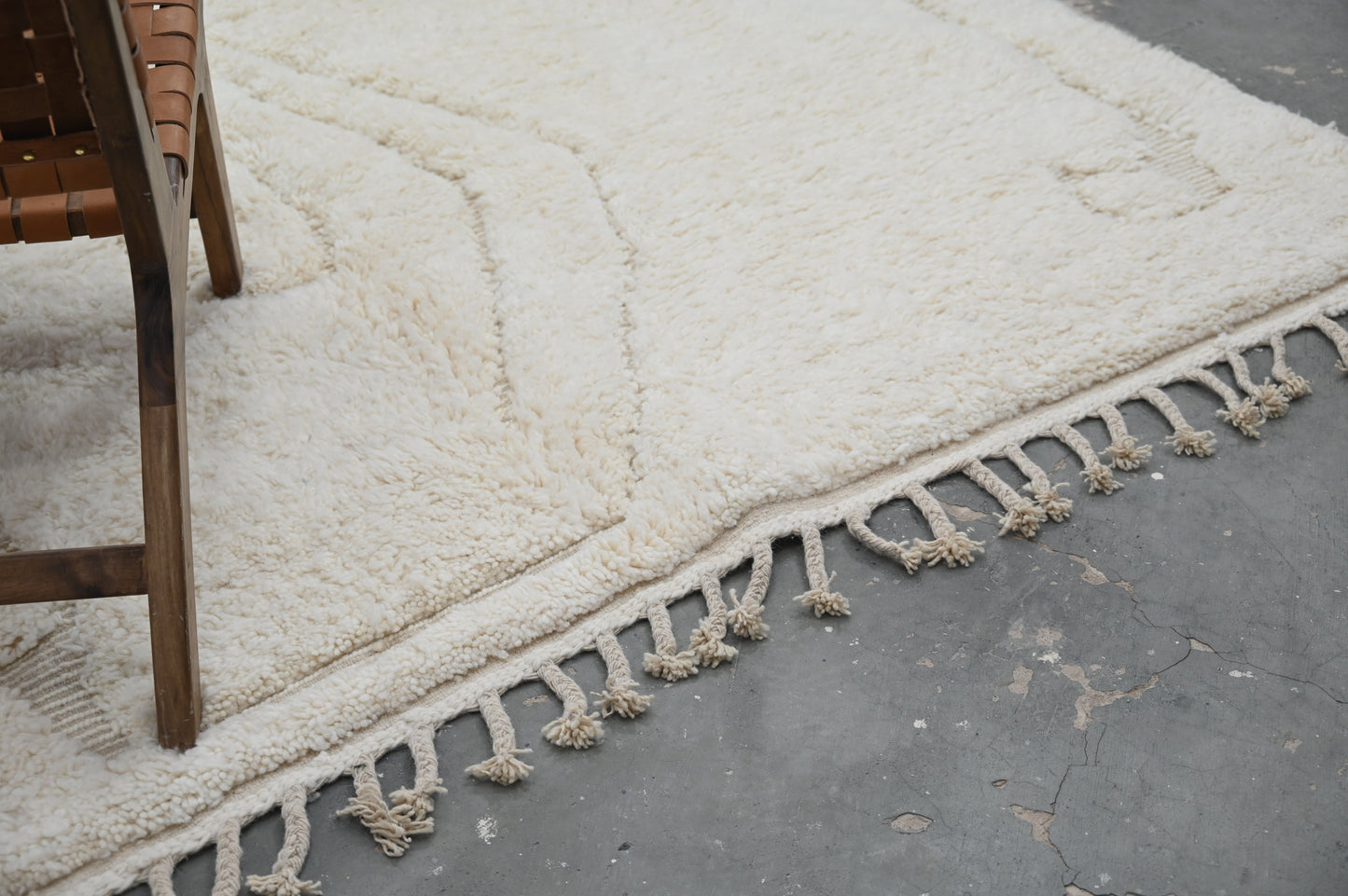 Tapis traditionnel Beni Ouarain 306 X 214 Cm