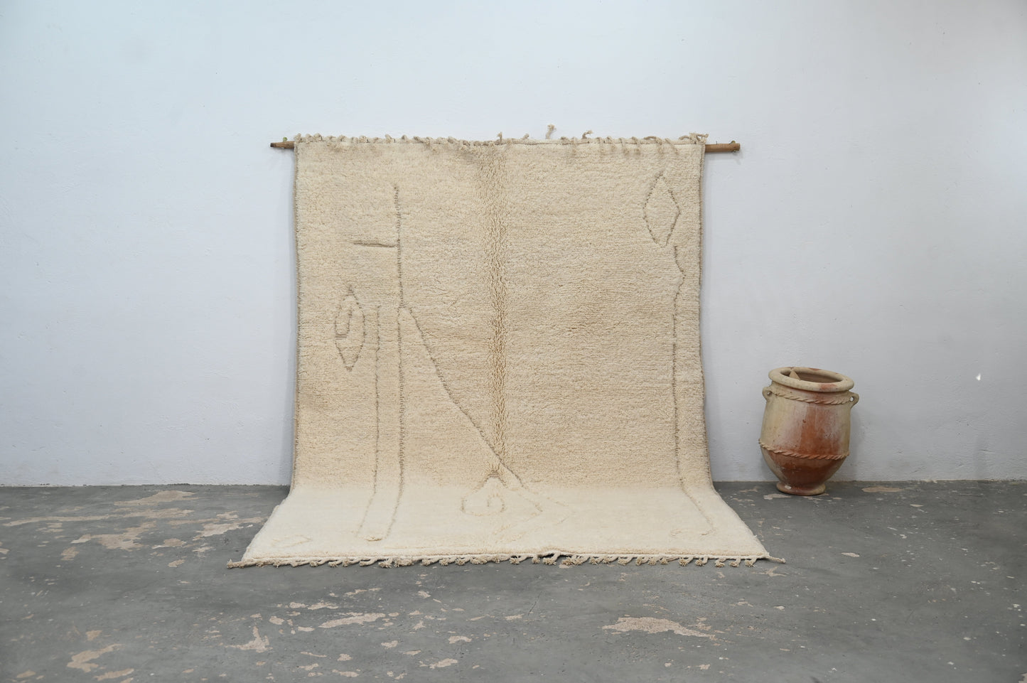 Tapis traditionnel Beni Ouarain 306 X 214 Cm