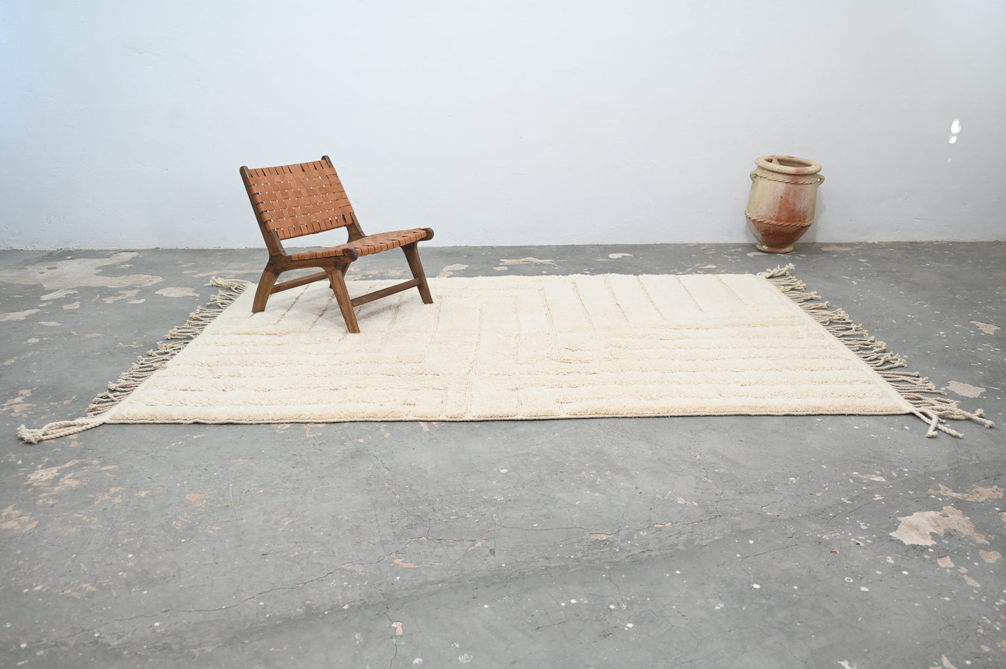 Tapis traditionnel Beni Ouarain 306 X 210 Cm