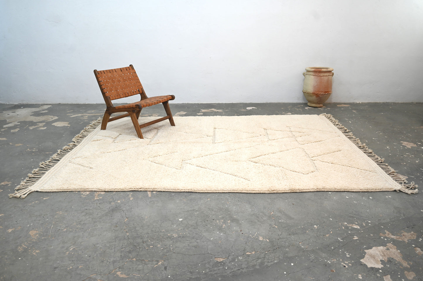 Tapis traditionnel Beni Ouarain 310 X 225 Cm