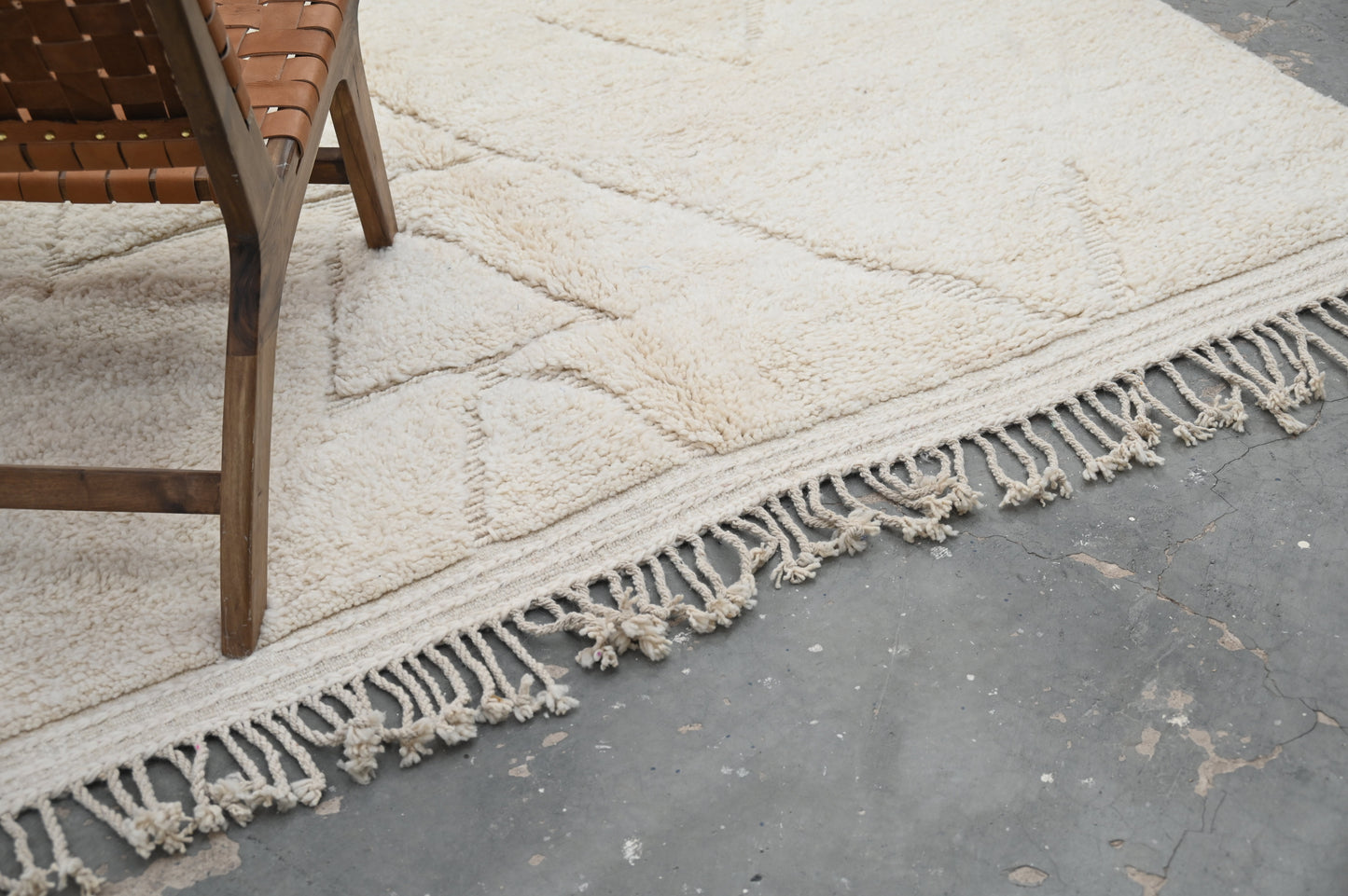 Tapis traditionnel Beni Ouarain 310 X 225 Cm