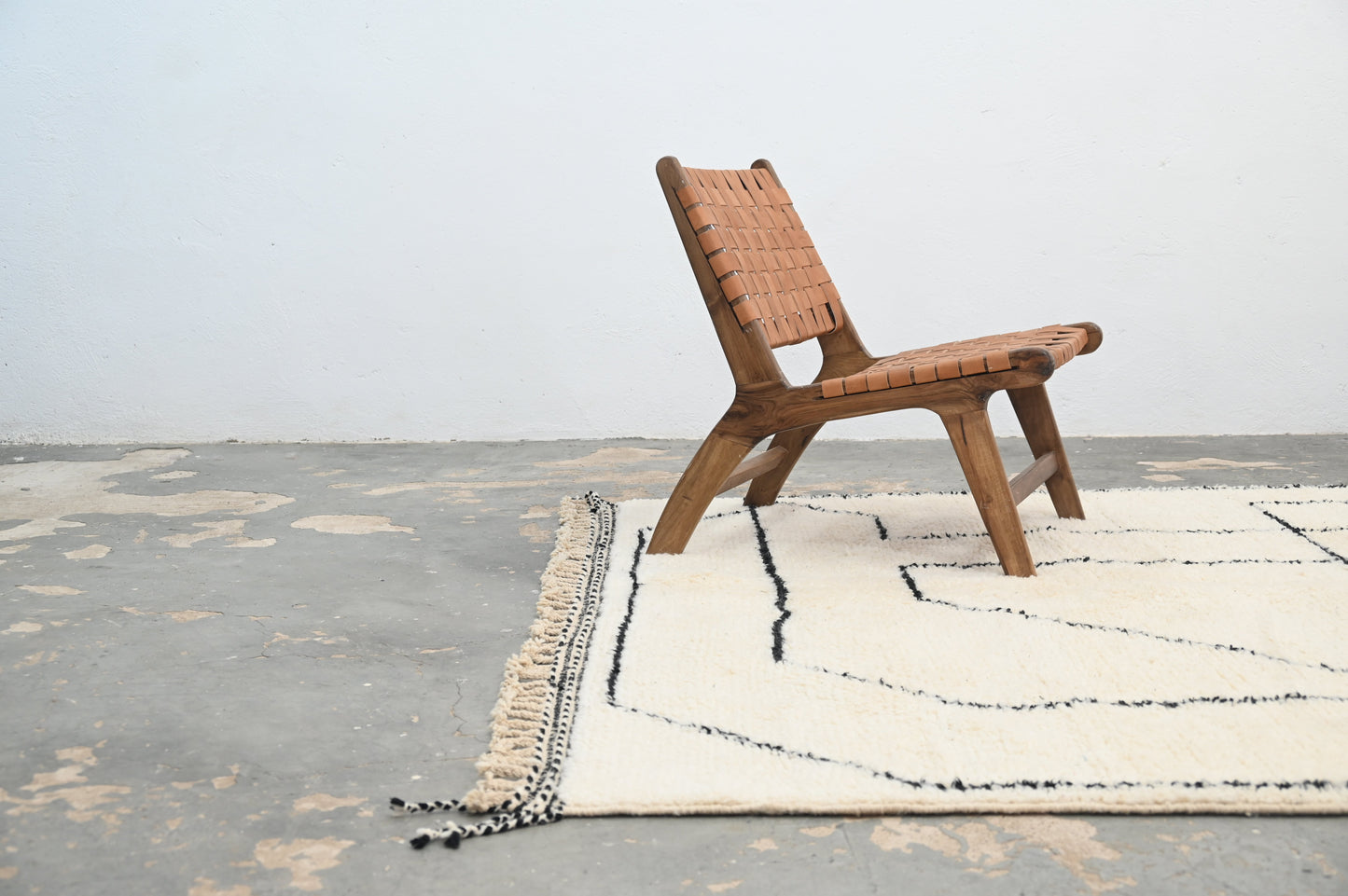 Tapis traditionnel Beni Ouarain 310 X 210 Cm