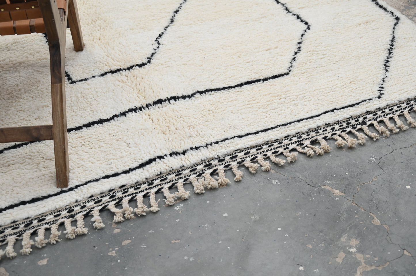 Tapis traditionnel Beni Ouarain 310 X 210 Cm