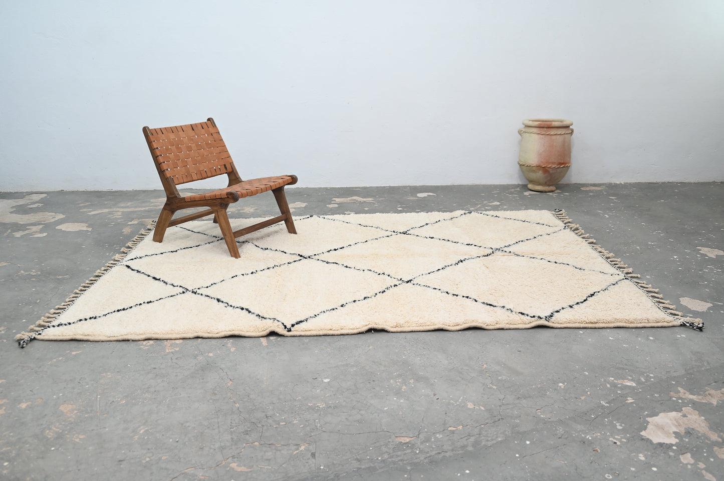 Tapis traditionnel Beni Ouarain 300 X 200 Cm