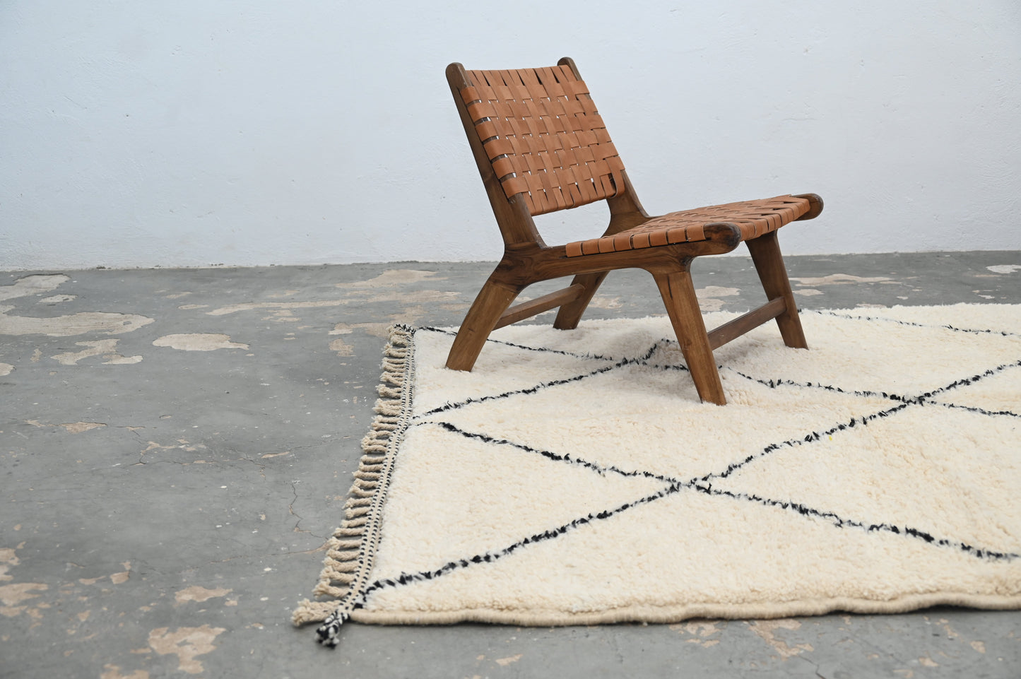 Tapis traditionnel Beni Ouarain 300 X 200 Cm