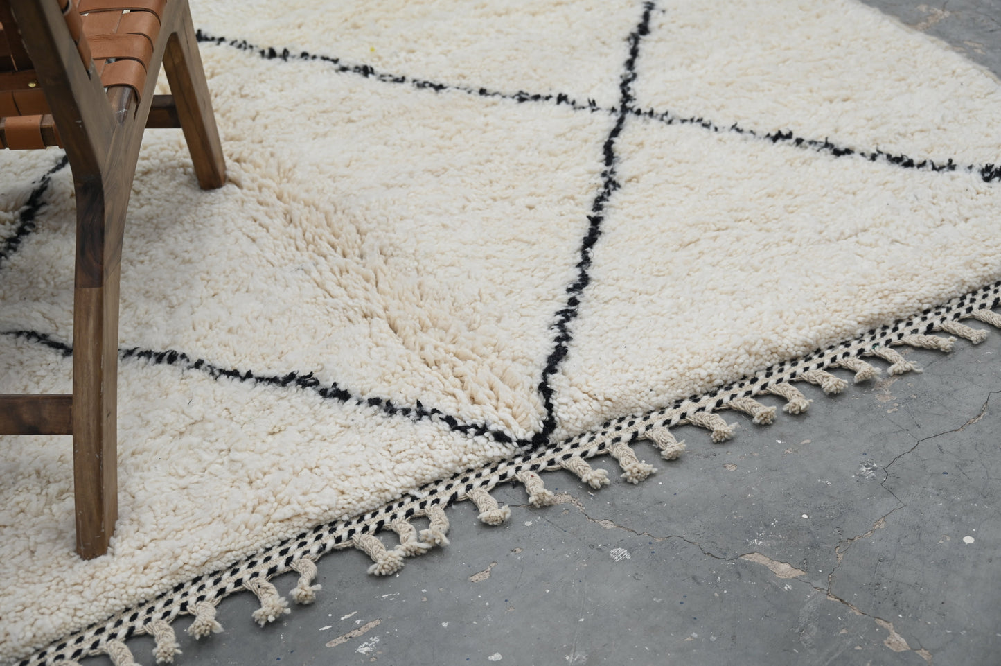 Tapis traditionnel Beni Ouarain 300 X 200 Cm