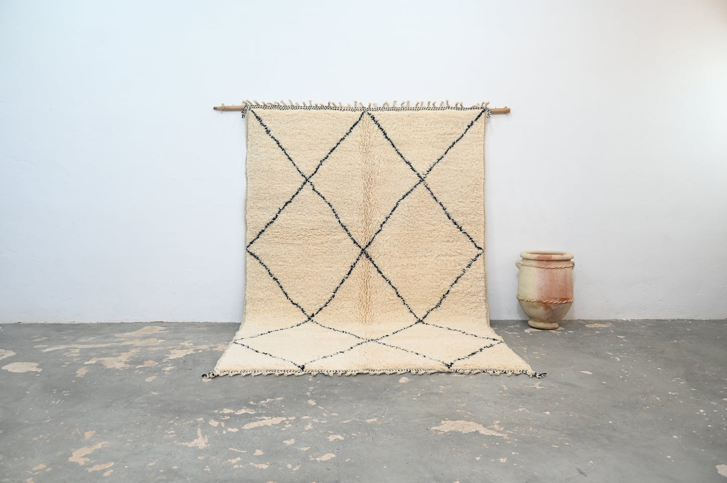 Tapis traditionnel Beni Ouarain 300 X 200 Cm