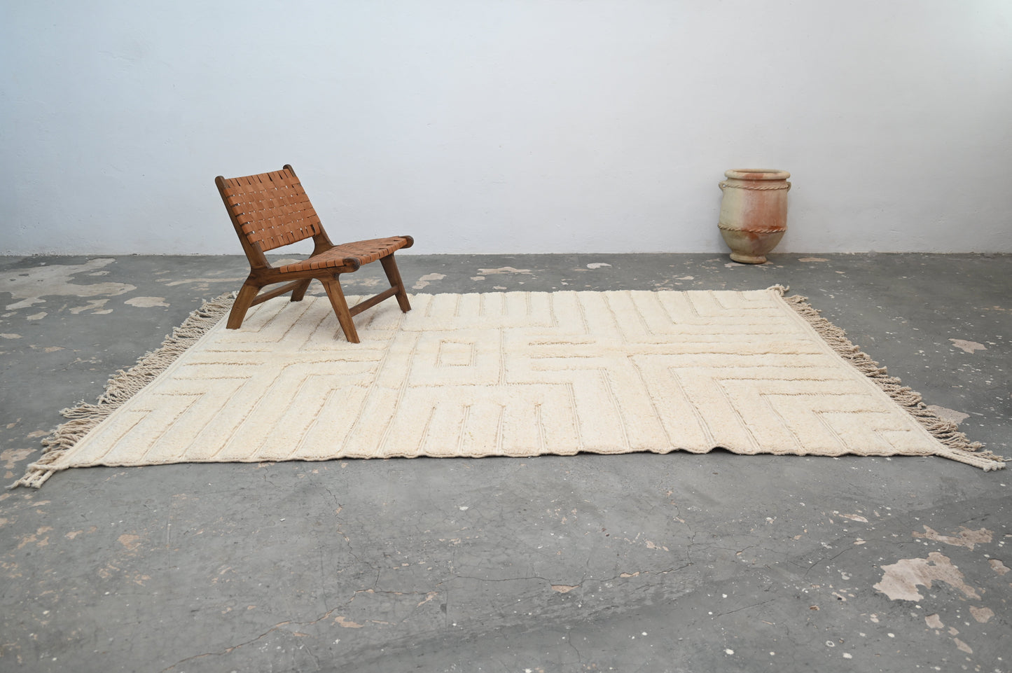 Tapis traditionnel Beni Ouarain 310 X 204 Cm