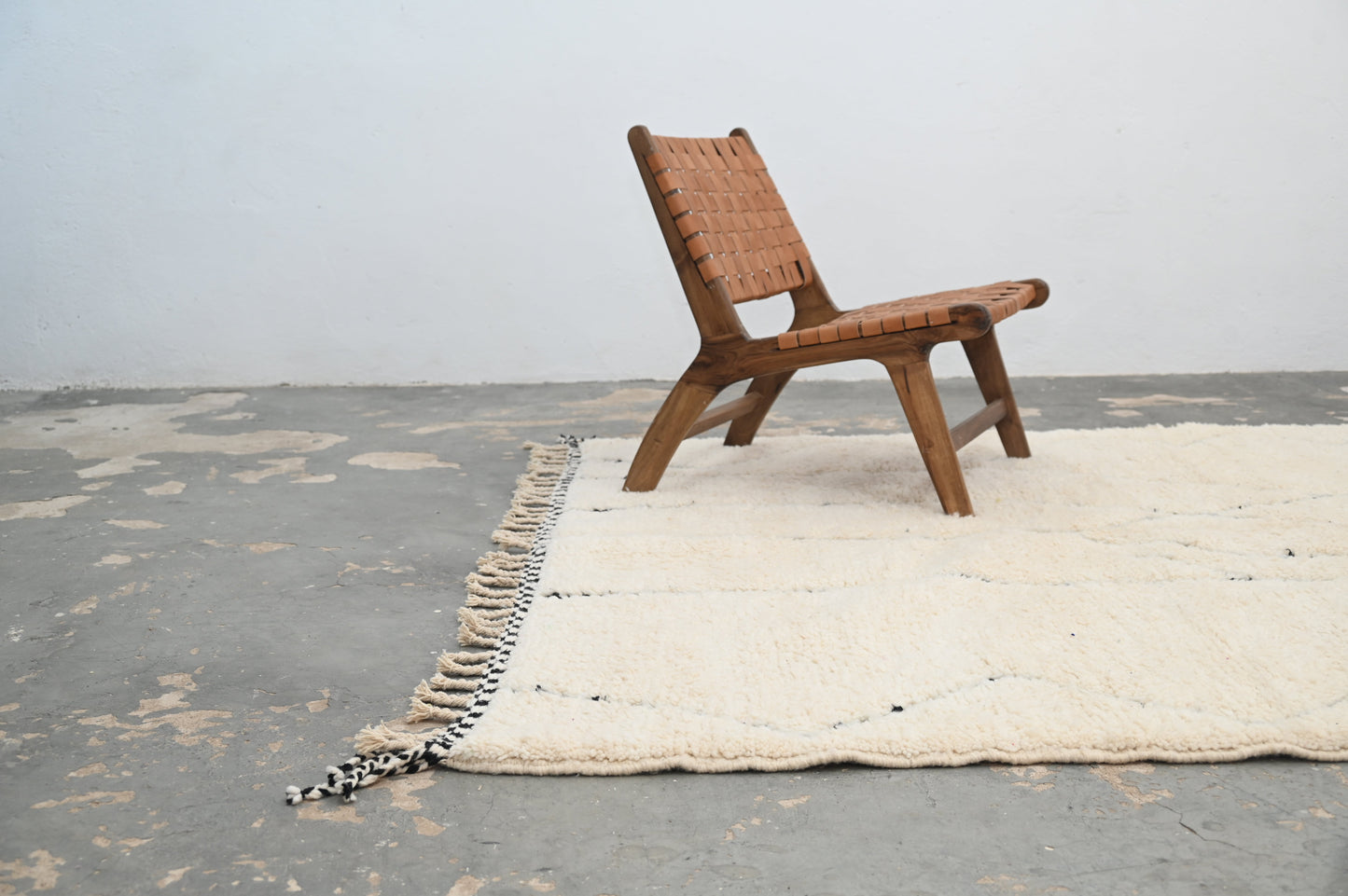 Tapis traditionnel Beni Ouarain 310 X 210 Cm