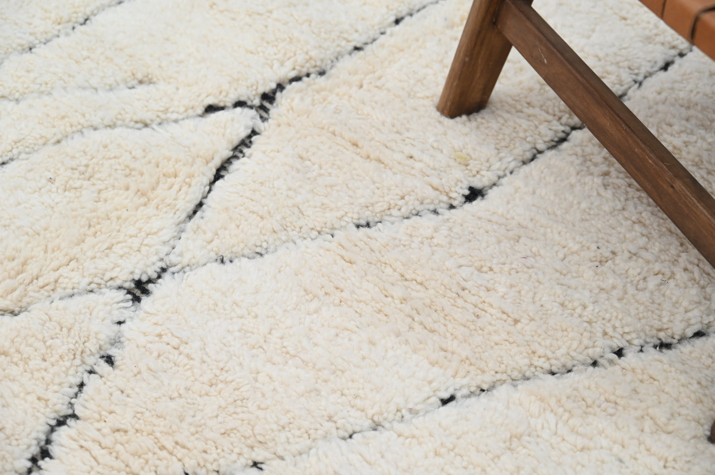 Tapis traditionnel Beni Ouarain 310 X 210 Cm