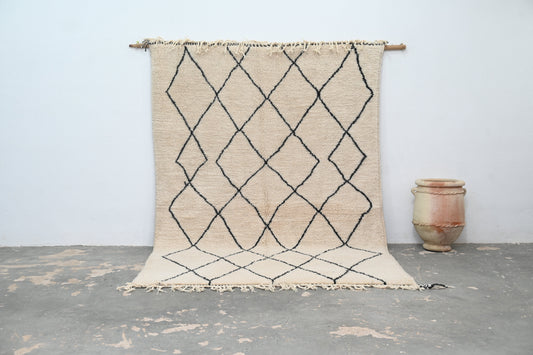 Tapis traditionnel Beni Ouarain 300 X 204 Cm