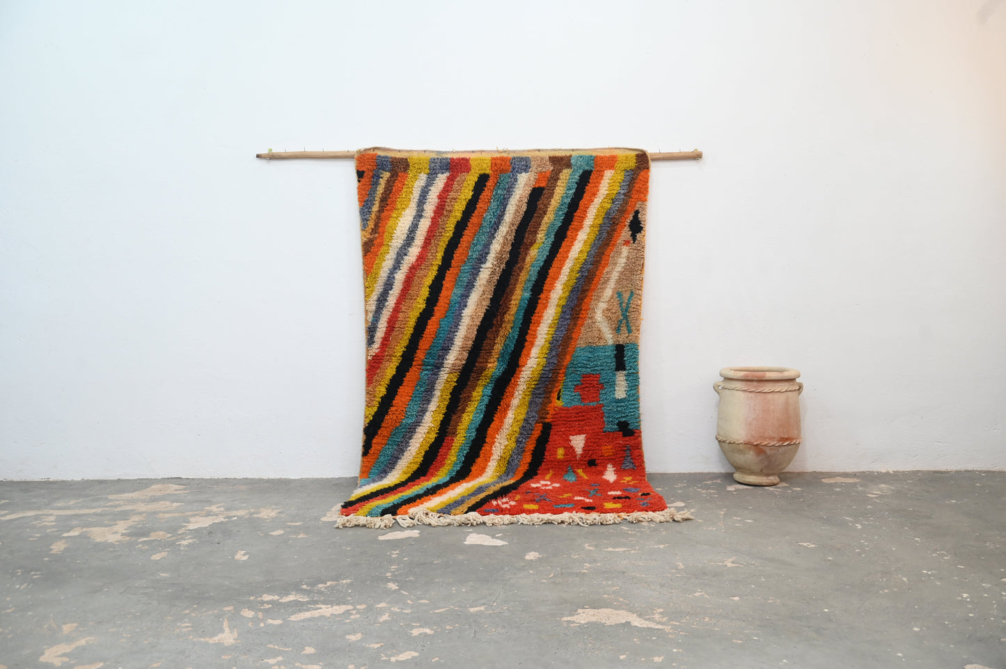 Tapis traditionnel Azilal 260 X 152 Cm