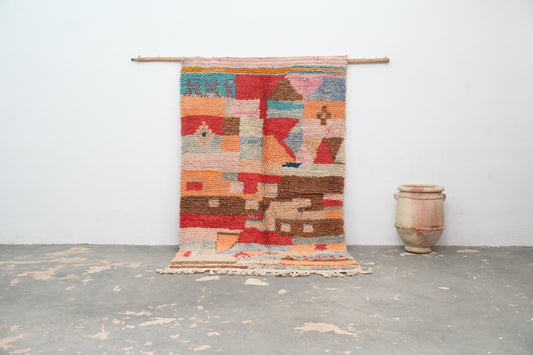 Tapis traditionnel Azilal 260 X 155 Cm