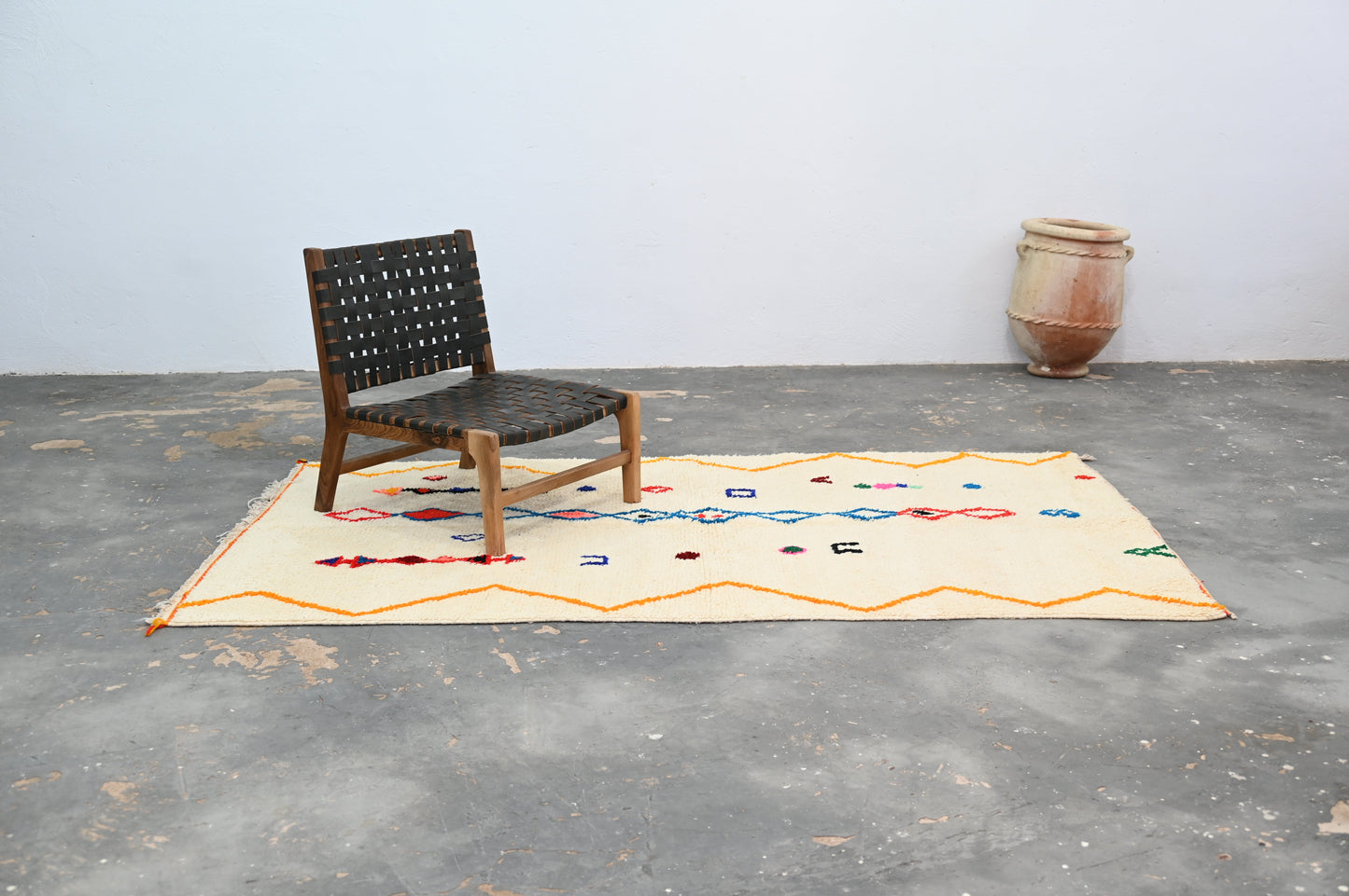 Tapis traditionnel Azilal 246 X 143 Cm