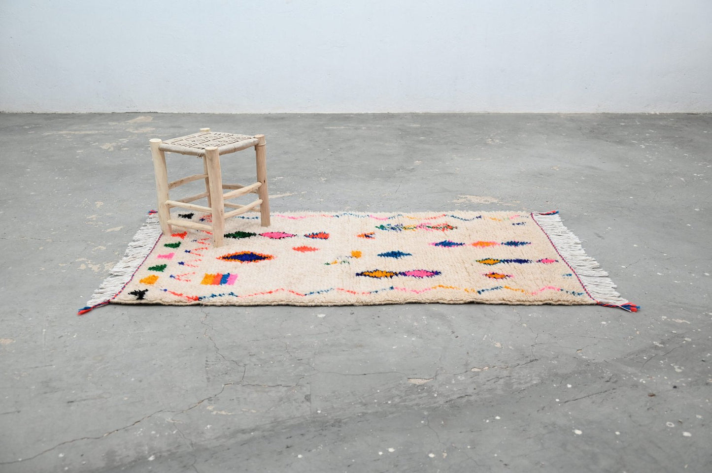 Petit tapis traditionnel Azilal 164 X 91 Cm