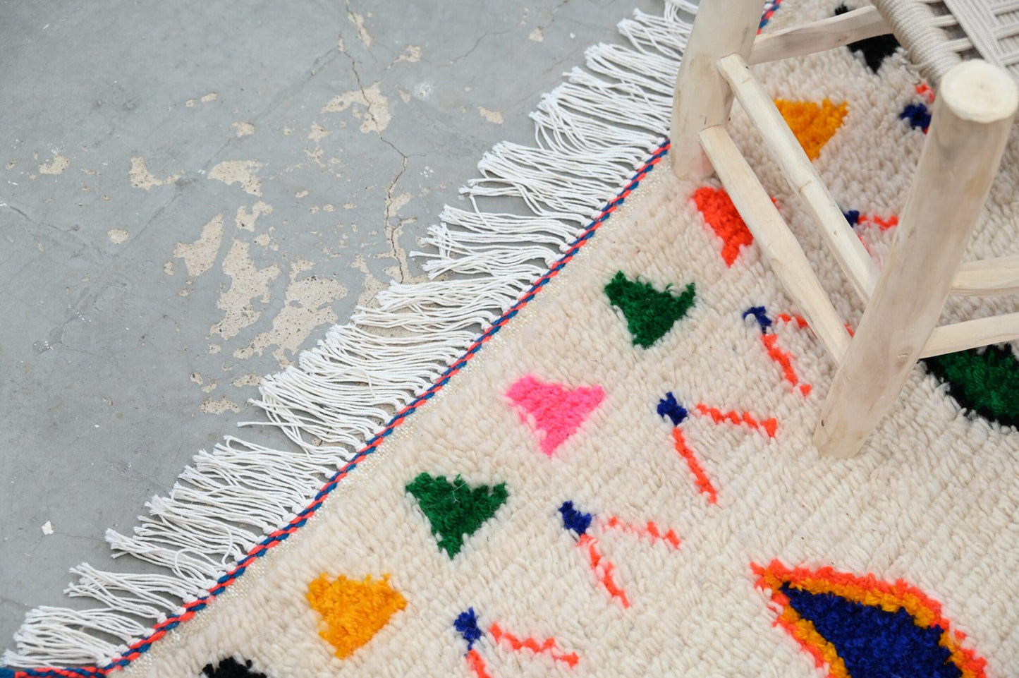 Petit tapis traditionnel Azilal 164 X 91 Cm