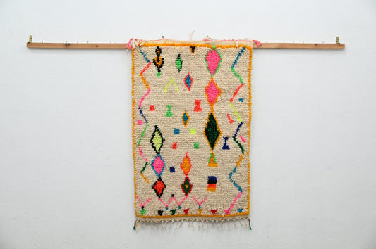 Petit tapis traditionnel Azilal 146 X 96 Cm