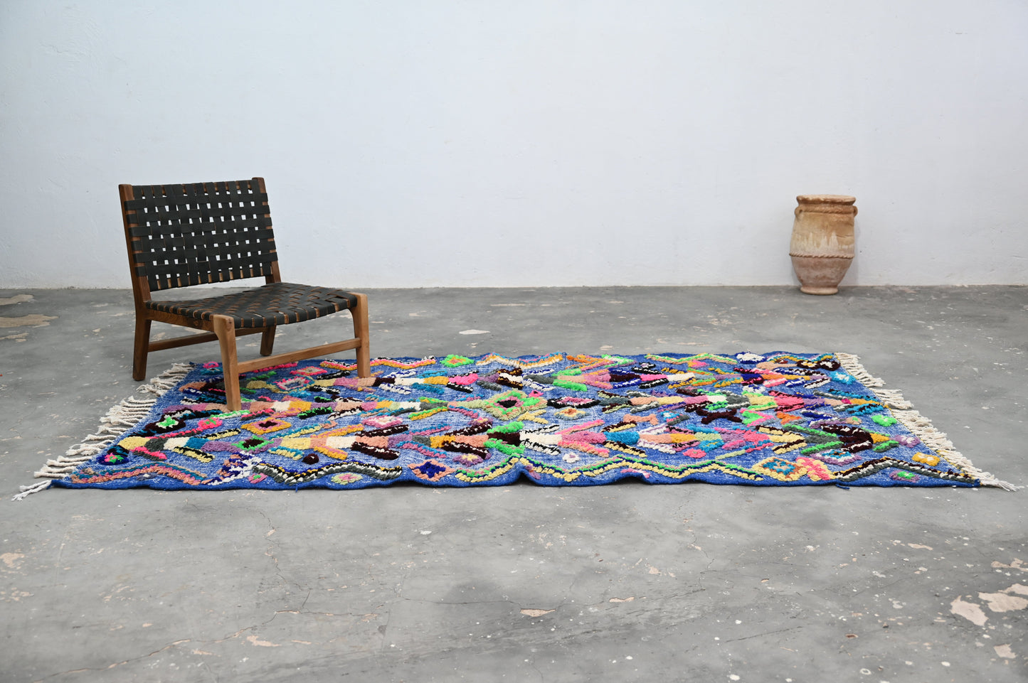 Tapis traditionnel Azilal 251 X 143 Cm