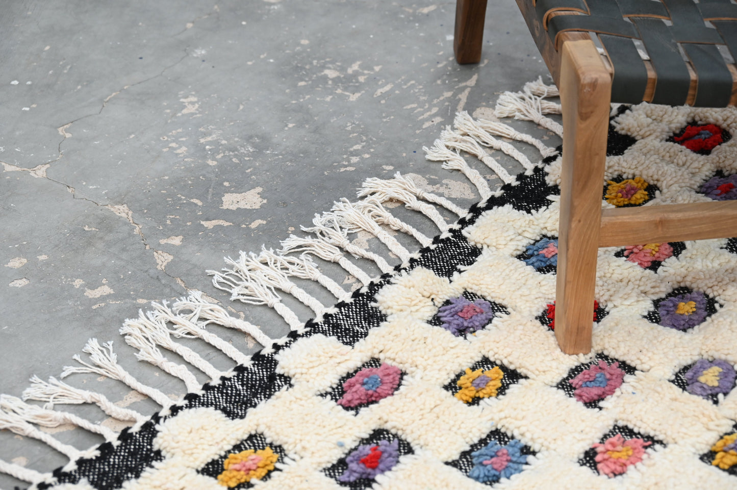 Tapis traditionnel Azilal 230 X 129 Cm