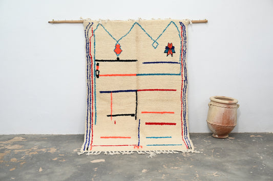 Tapis traditionnel Azilal 231 X 160 Cm