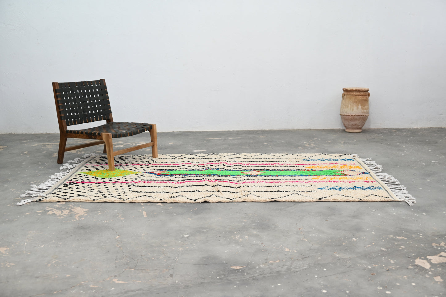 Tapis traditionnel Azilal 252 X 145 Cm