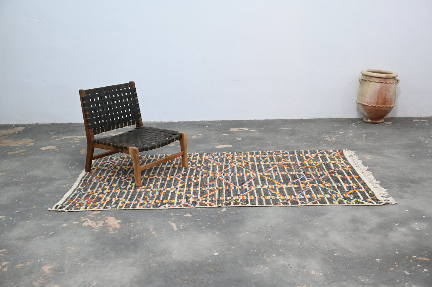 Tapis traditionnel Azilal 236 X 136 Cm