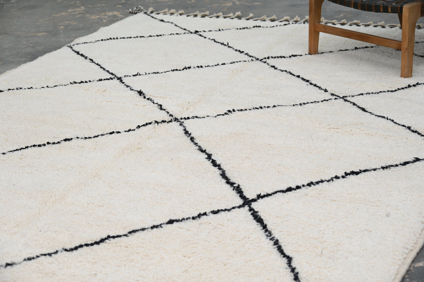 Tapis traditionnel Beni Ouarain 310 X 214 Cm