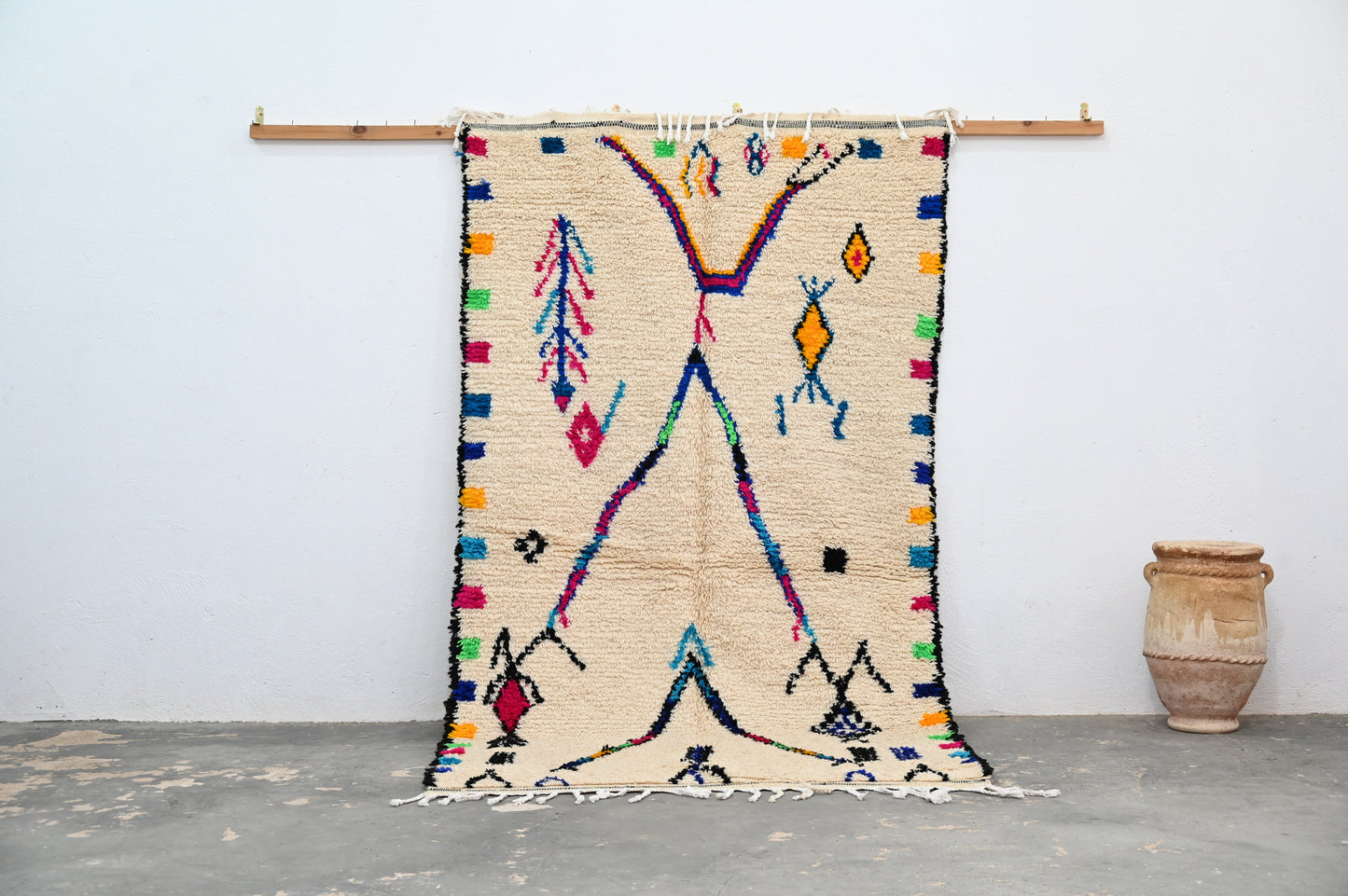 Tapis traditionnel Azilal 260 X 140 Cm