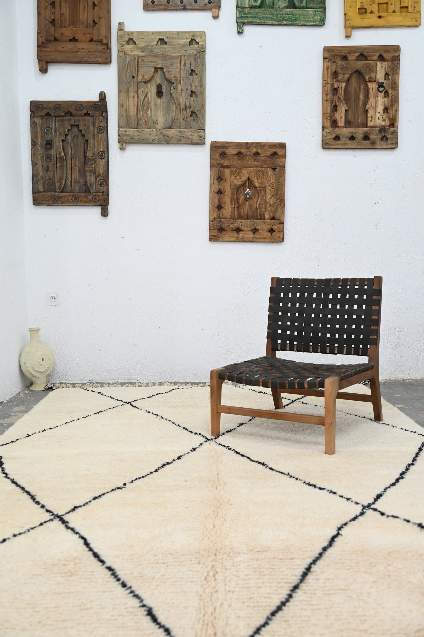 Tapis traditionnel Beni Ouarain 300 X 205 Cm