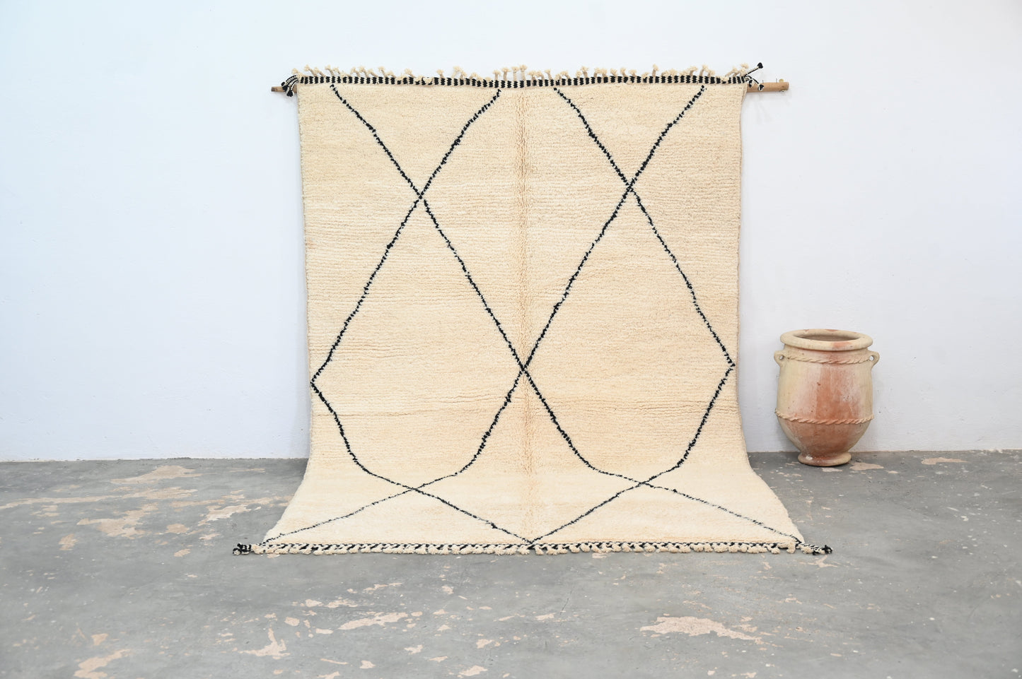 Tapis traditionnel Beni Ouarain 300 X 205 Cm