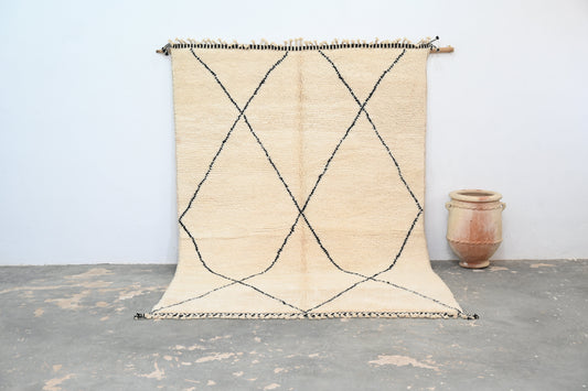 Tapis traditionnel Beni Ouarain 300 X 205 Cm