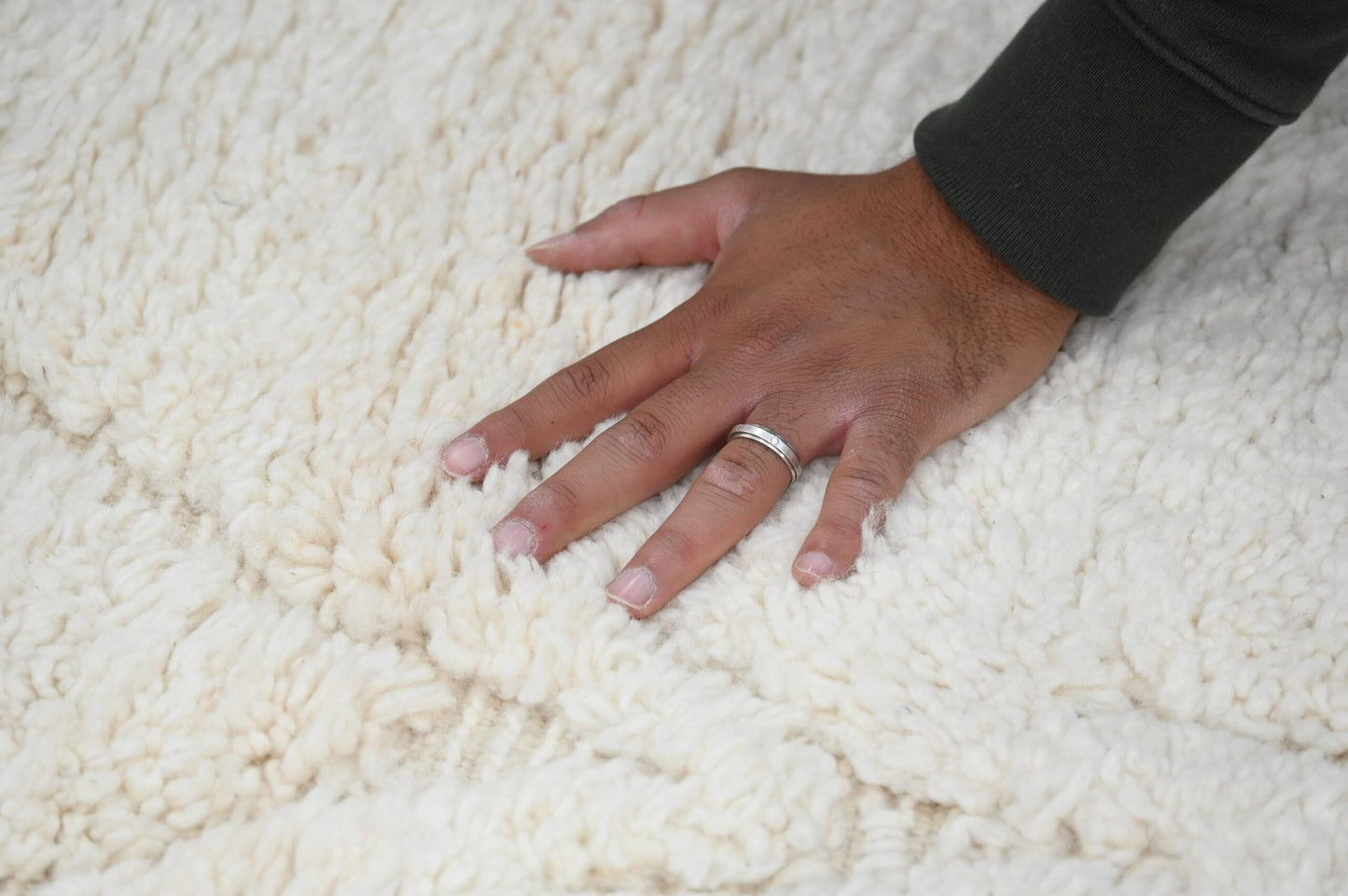 Tapis traditionnel Beni Ouarain 300 X 208 Cm