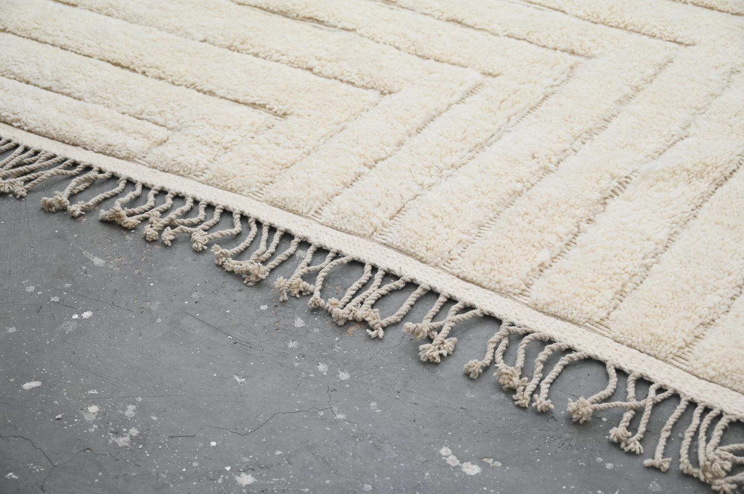 Tapis traditionnel Beni Ouarain 409 X 302 Cm