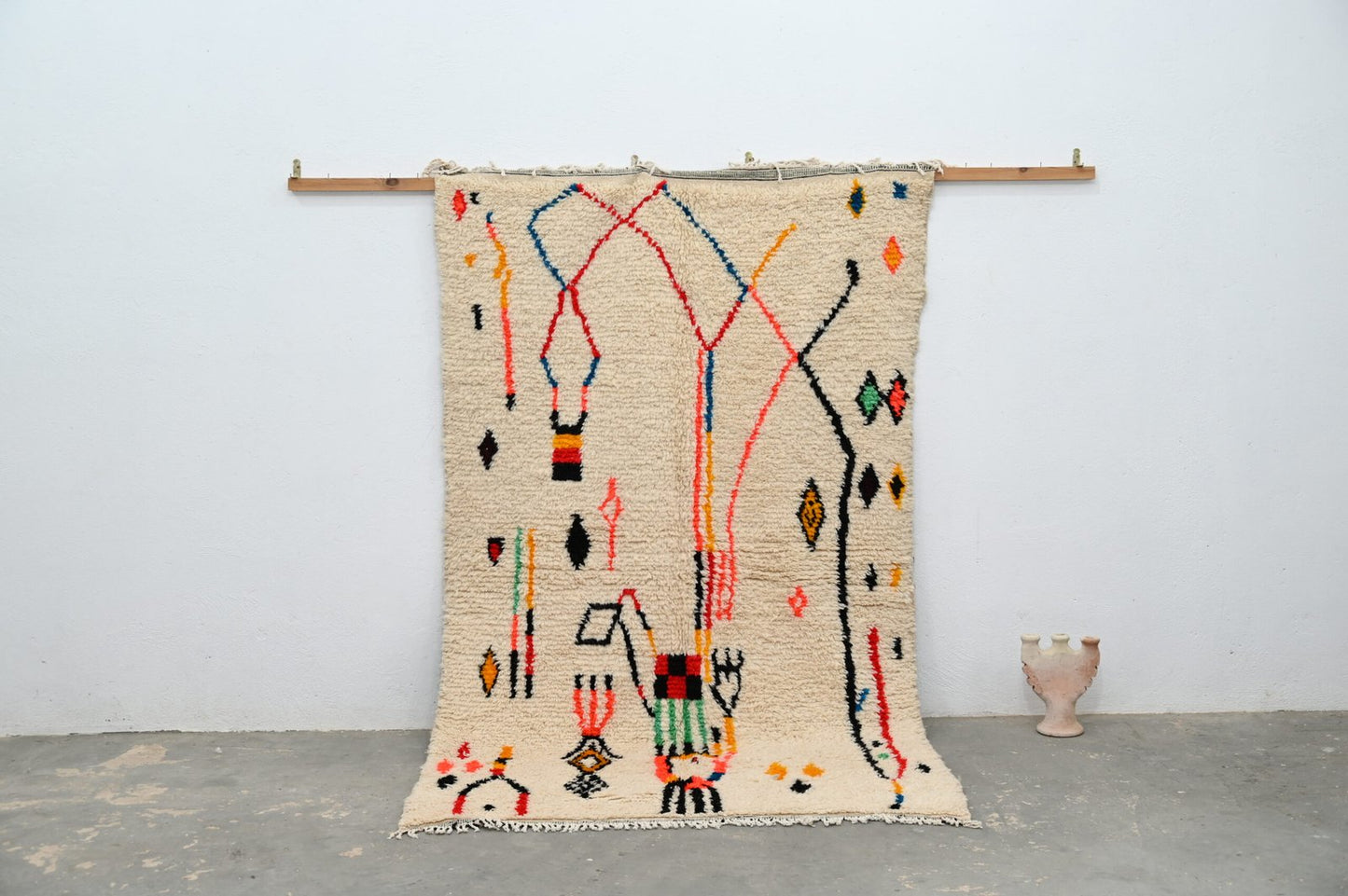 Tapis traditionnel Azilal 250 X 154 Cm