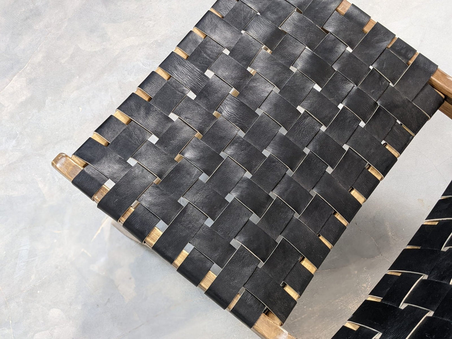 Deux Fauteuils Baldi Chic En cuir