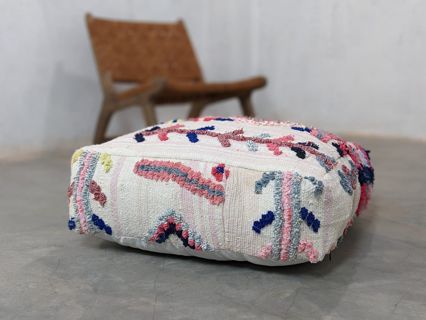 Pouf Traditionnel 60 X 60 X 20