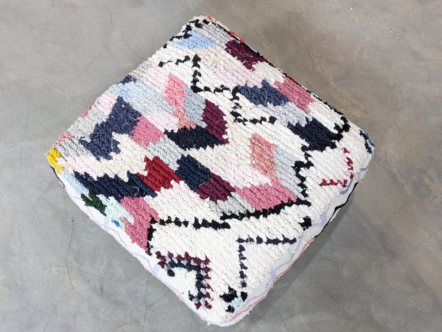 Pouf Traditionnel 60 X 60 X 20