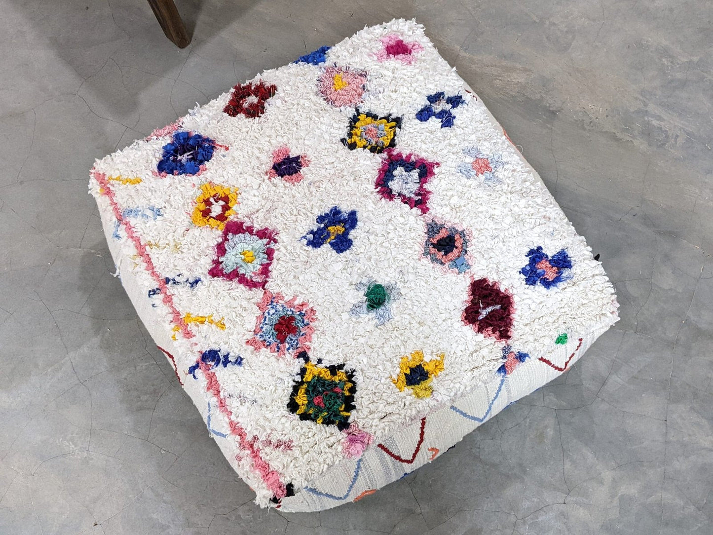 Pouf Traditionnel 60 X 60 X 20