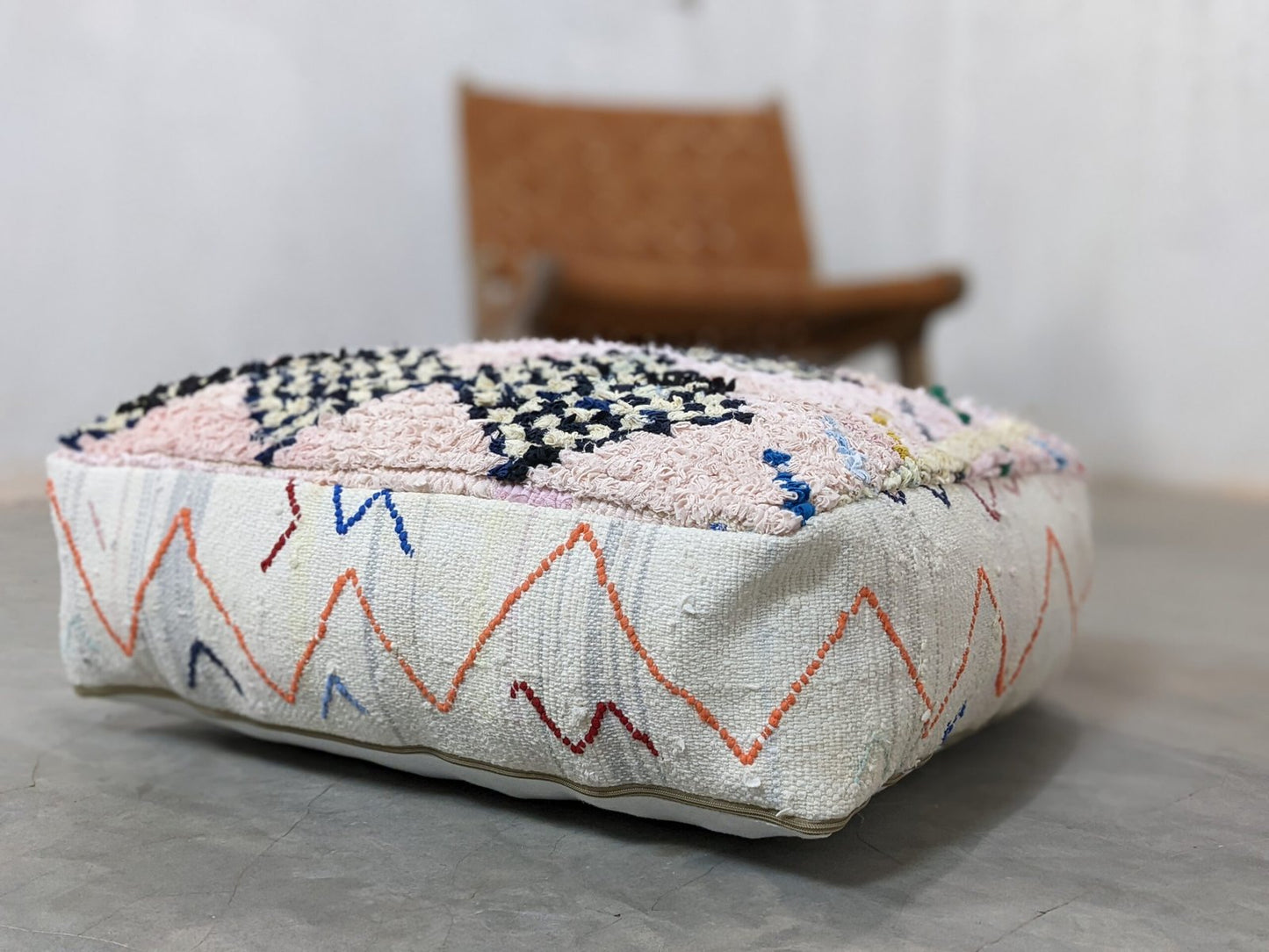 Pouf Traditionnel 60 X 60 X 20