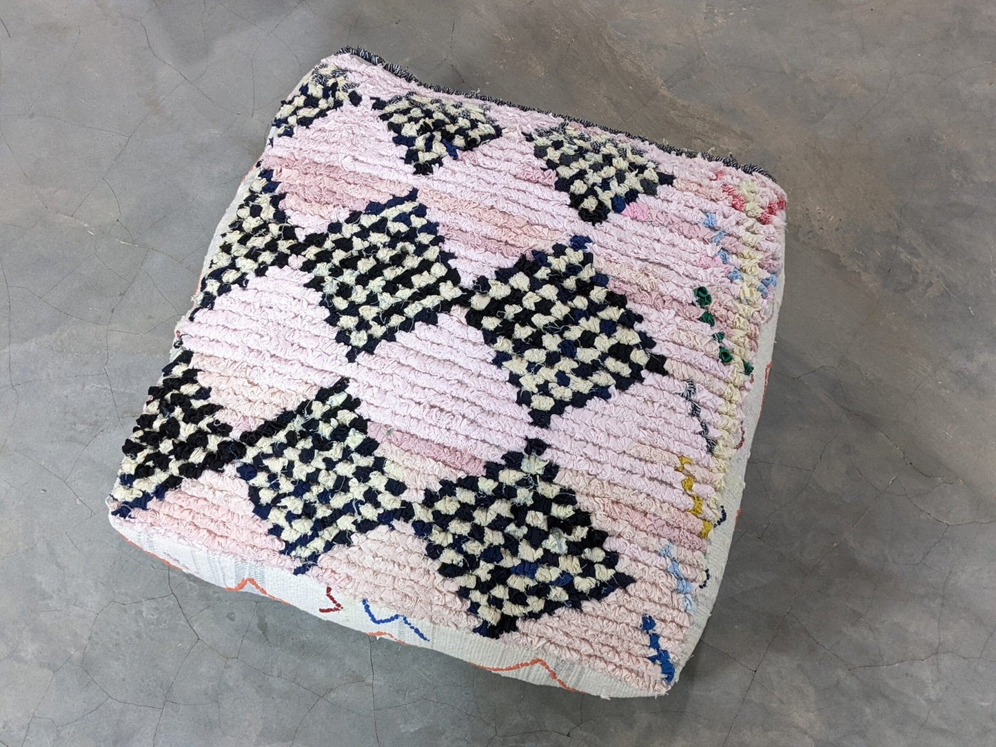 Pouf Traditionnel 60 X 60 X 20