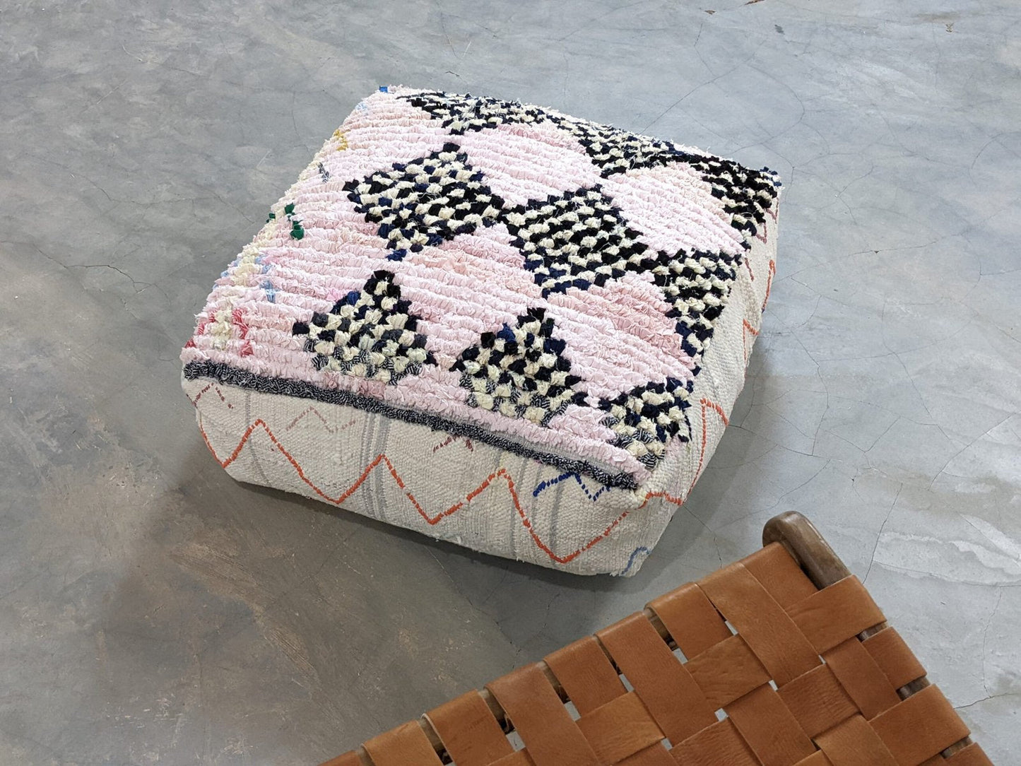 Pouf Traditionnel 60 X 60 X 20