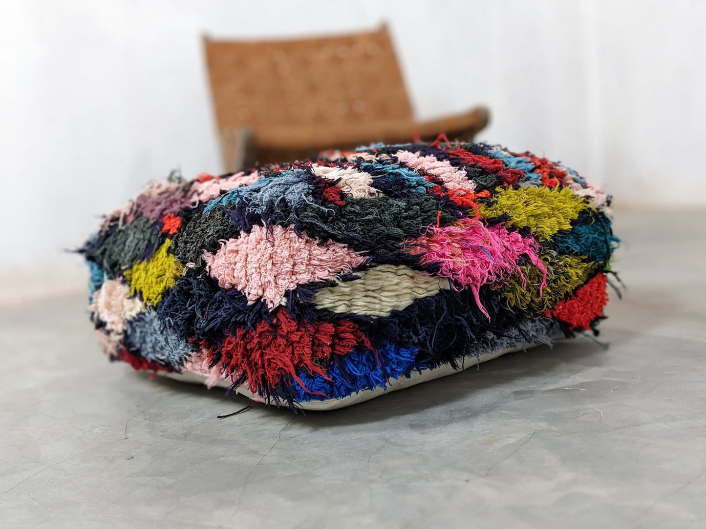 Pouf Traditionnel 60 X 60 X 20