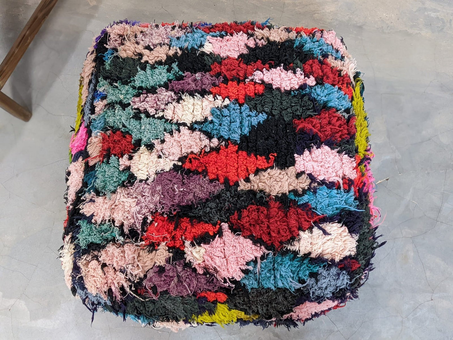 Pouf Traditionnel 60 X 60 X 20