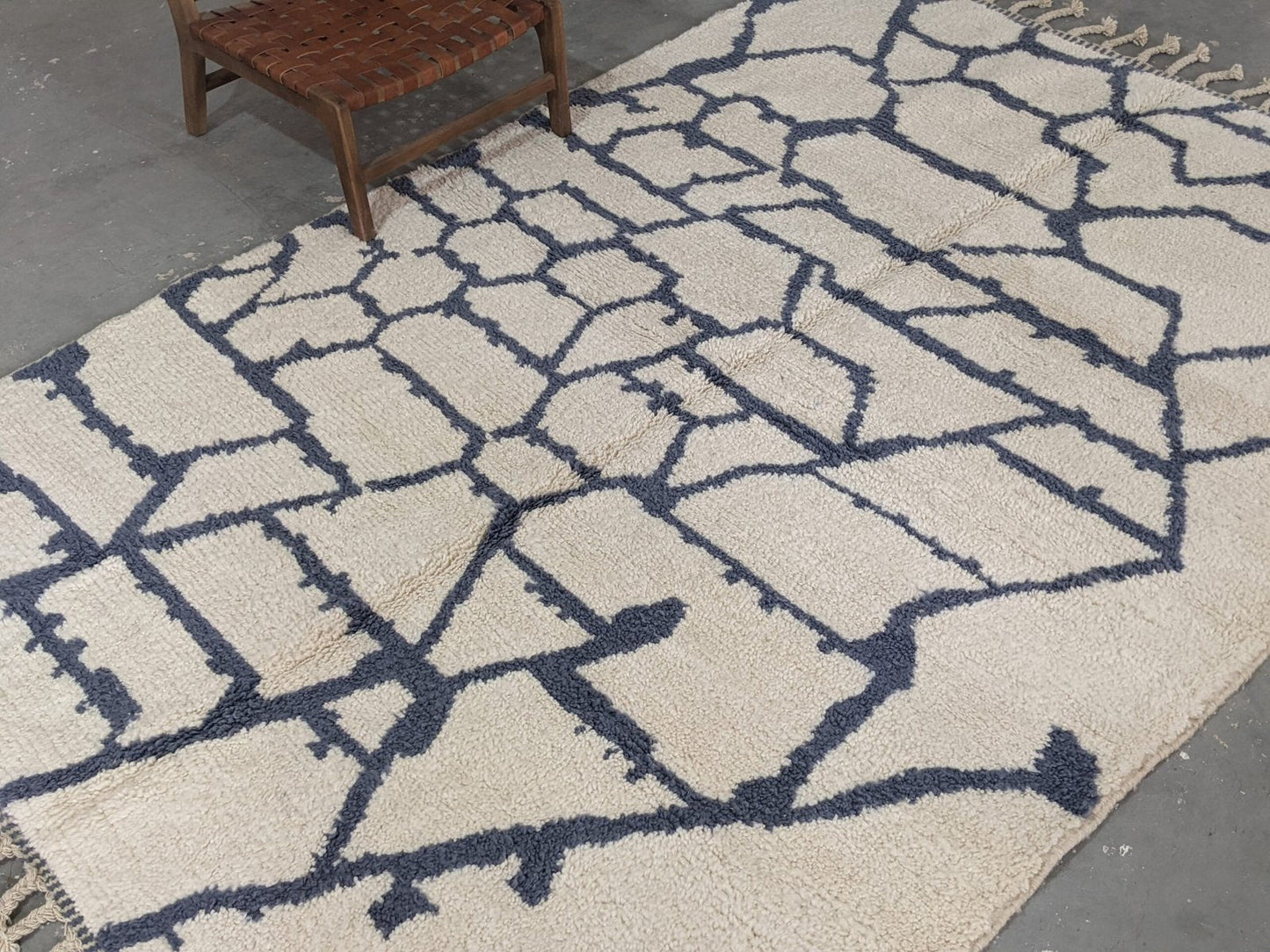 Tapis traditionnel Beni Ouarain 297 X 208 Cm