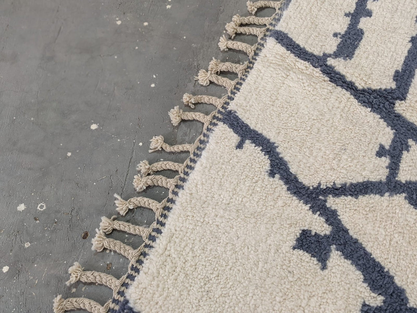 Tapis traditionnel Beni Ouarain 297 X 208 Cm