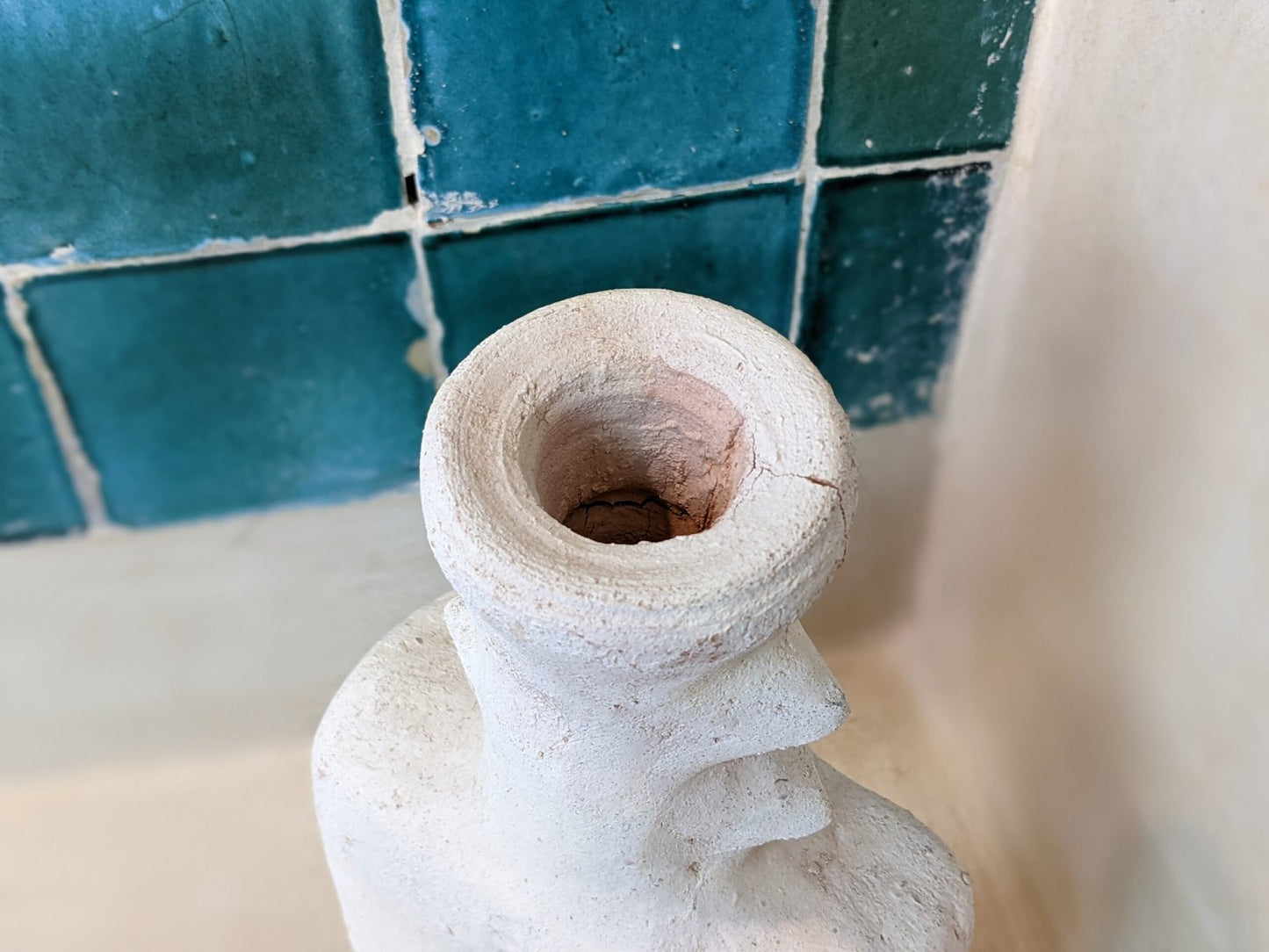 Porte-bougie en céramique #C100