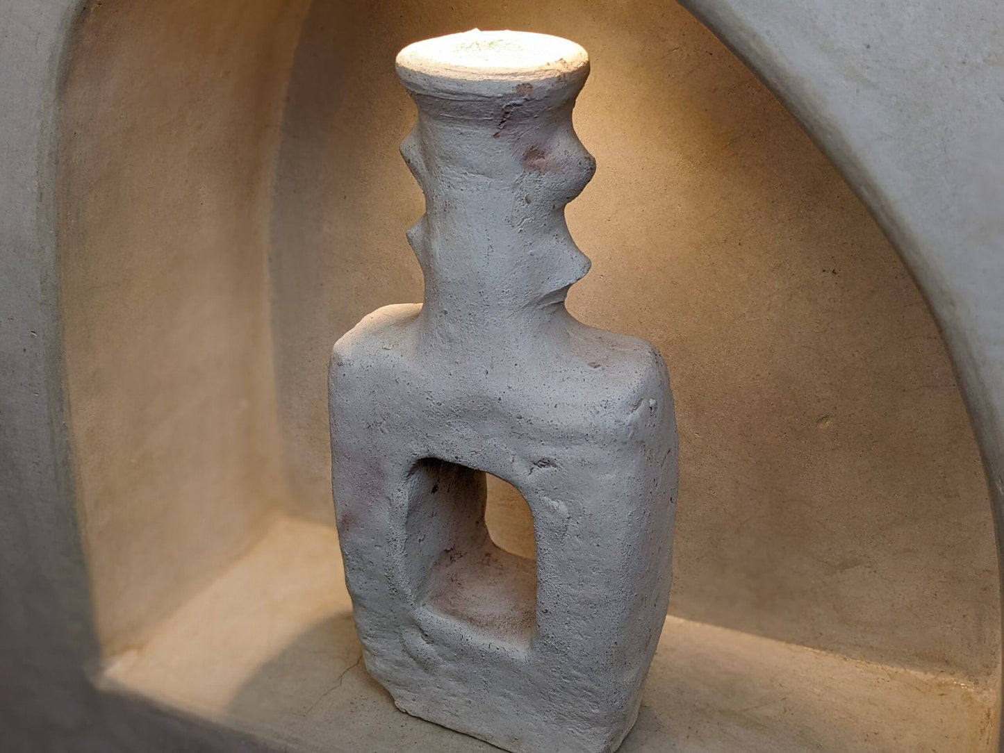 Porte-bougie en céramique #C500