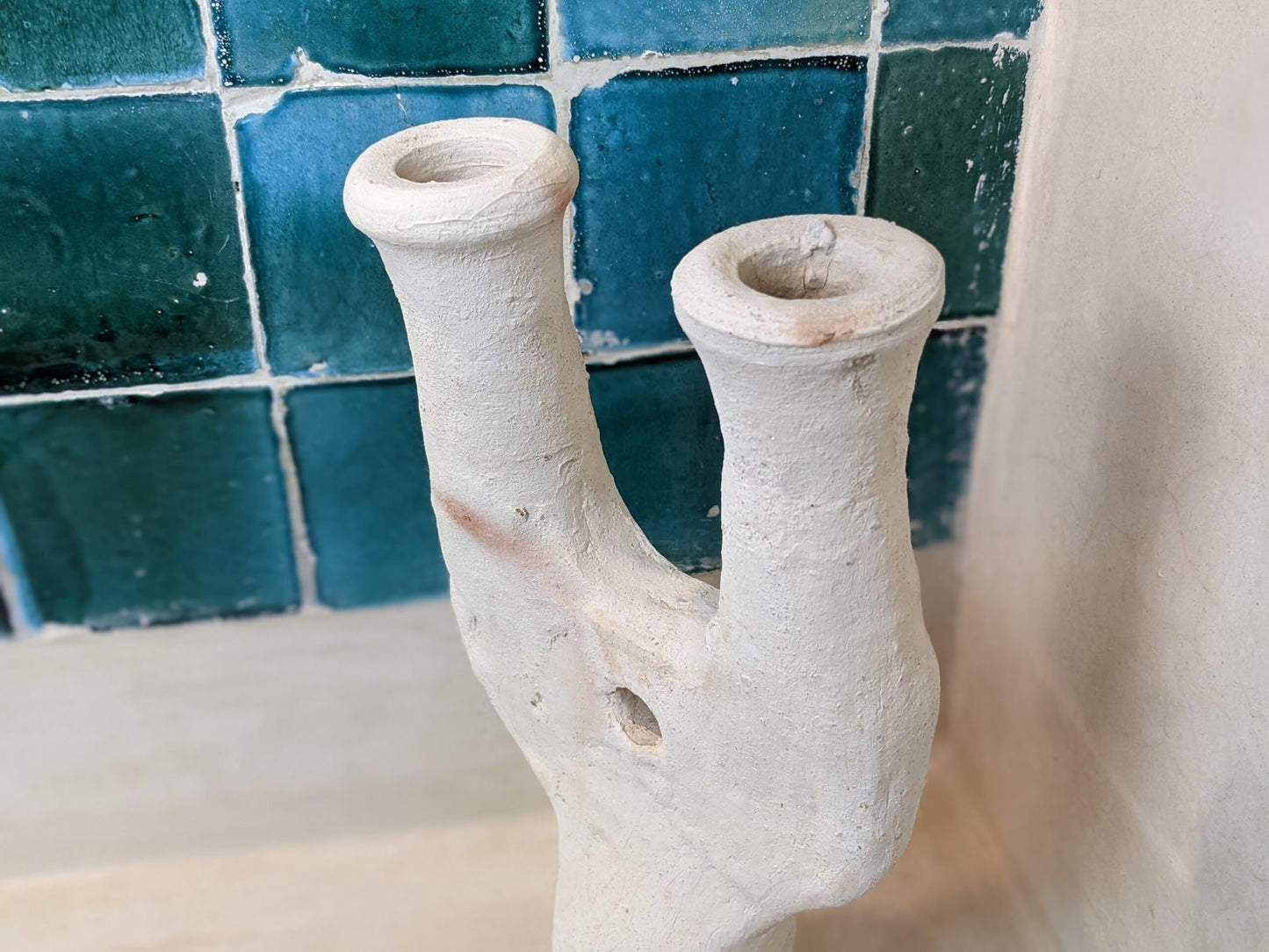 Porte-bougie en céramique #C600